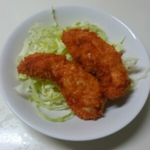 ヘルシー♪鶏ささみのビストロ風チーズカツレツ